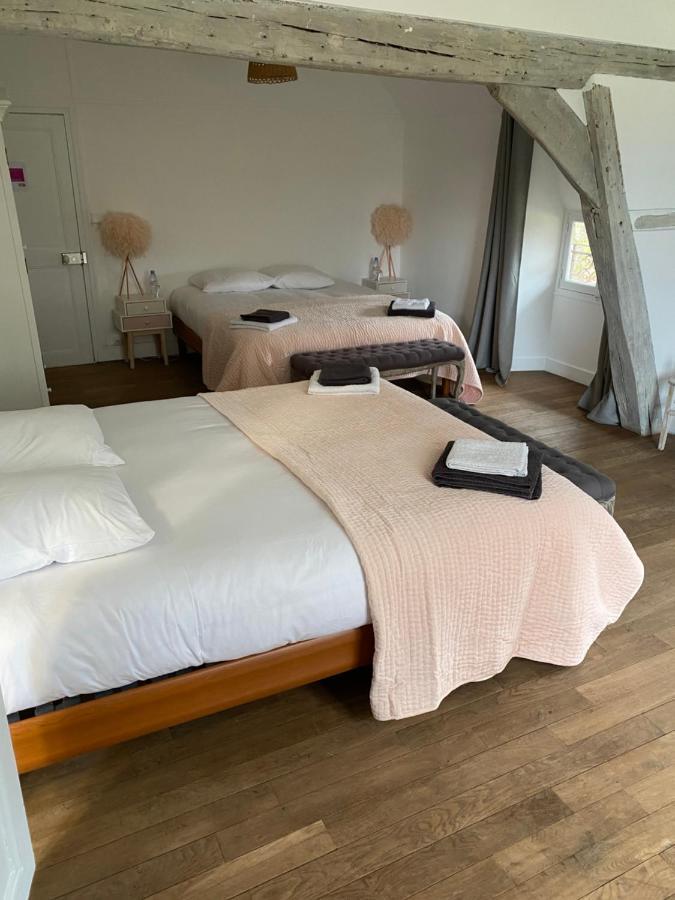 Le Moulin Bleu Bed & Breakfast Saint Cyr-sous-Dourdan Bagian luar foto